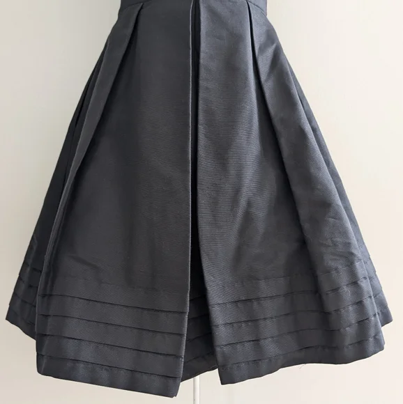 Kate Spade Silk Cotton Pleated Hem Dress - Picture 10 of 16